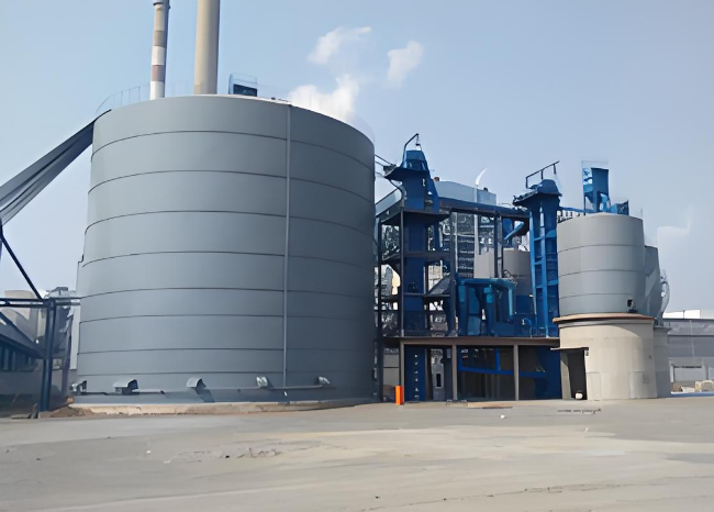 青山1万吨钢板仓